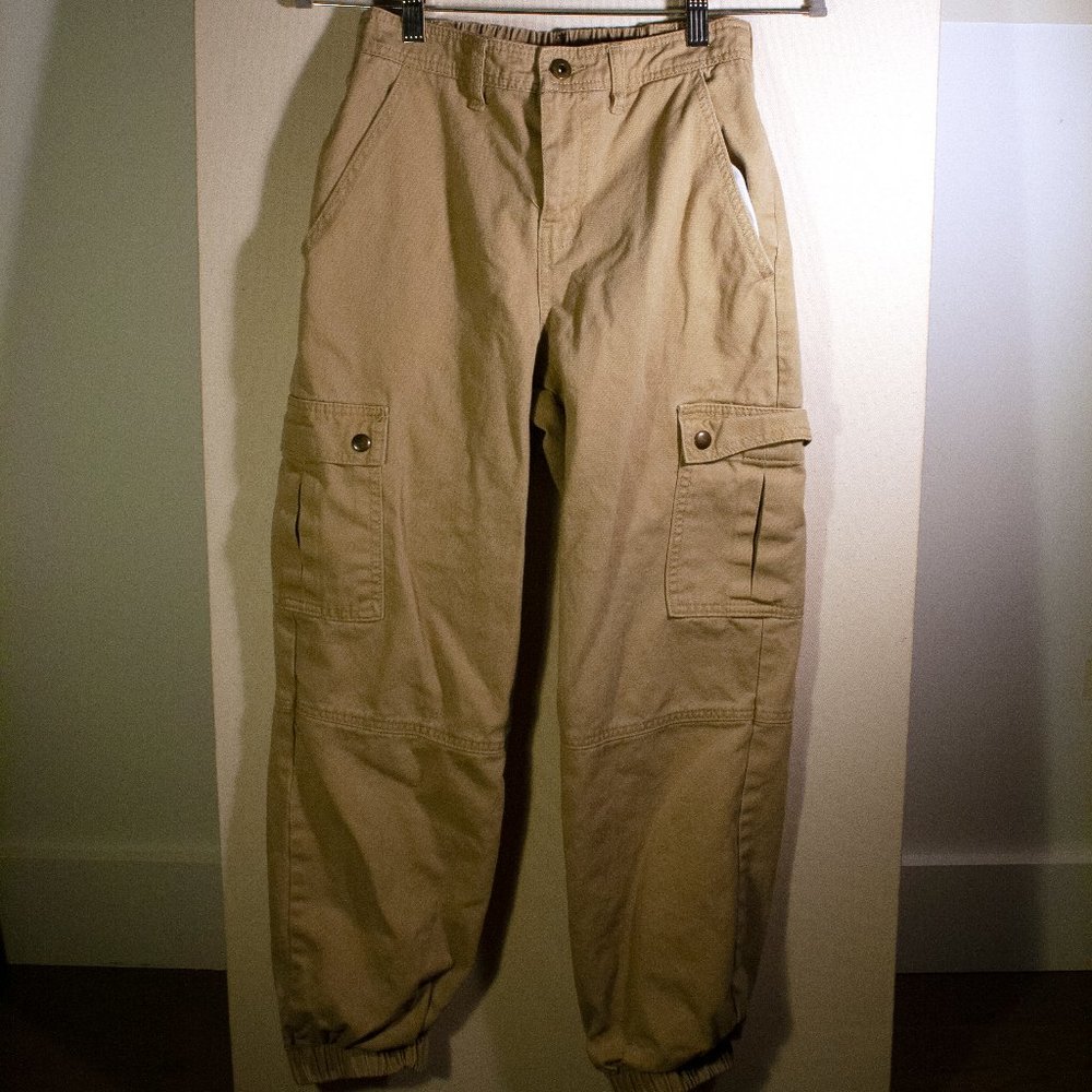 High Waisted Cargo Pants